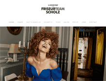 Tablet Screenshot of friseur-scholz.de